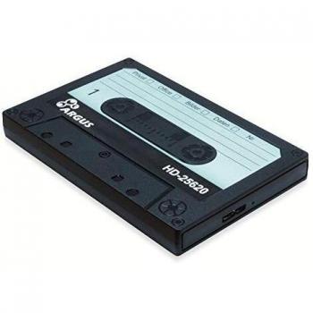 Caja de disco duro (HDD) 2.5 HD-25620 - Negro y Blanco