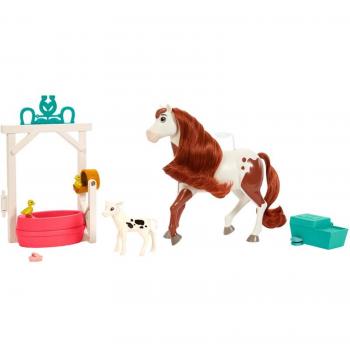 Set Spirit Aventura Baño y Chica Linda con Boomerang HCH52 y HCH50 MATTEL