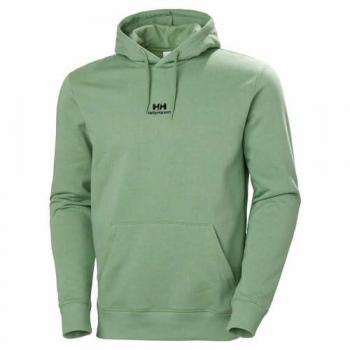 Sudadera Helly Hansen Yu 2.0 de Algodón Orgánico para Hombre en color Jade S, con capucha y diseño verde césped