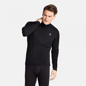 Camiseta Térmica de Manga Larga Odlo Active Warm Eco para Hombre - Color Negro - XL