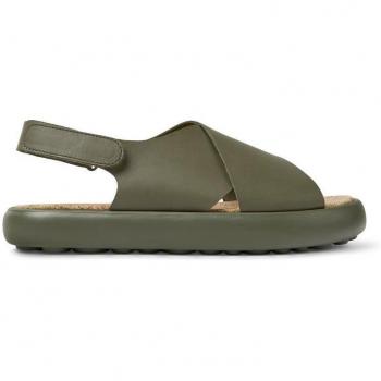 CAMPER Pelotas Flota Sandals for Men - Green, Smooth Leather