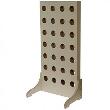 Expovinalia Botellero para 28 Botellas, Madera, Marrón, 94x44x7 cm