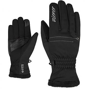 Ziener Idina GTX Women's Multi-Sport Touch Gloves - Size 6.5 Black