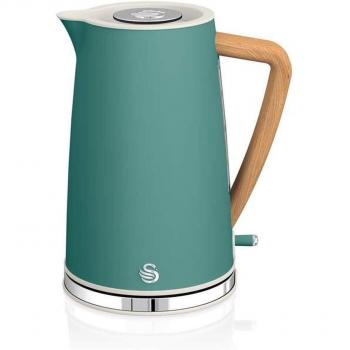 Tetera eléctrica sin cable Swan Nordic Verde 1,7 L 3000 W