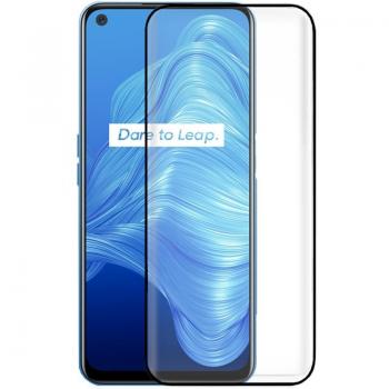 Protector de Pantalla Cristal Templado FULL 3D Negro para Realme 7 5G
