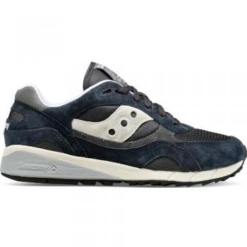 Saucony Originals Shadow 6000 Navy Gray Sneakers Size 42