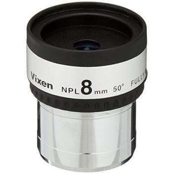 Vixen NPL 8mm Ocular con Ángulo de Visión de 50° y Diámetro de 1.25