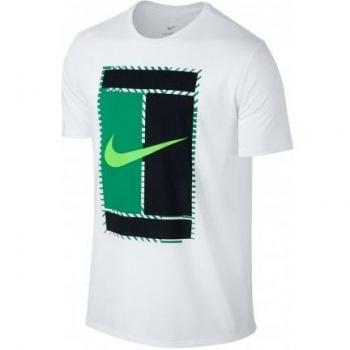 Nike M Nkct Dry Tee Dbl 2 Camiseta de Manga Corta, Hombre, Blanco