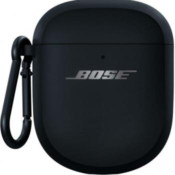 Bose Wireless Charging Case Cover for QuietComfort Ultra Earbuds and QuietComfort Earbuds II - Black