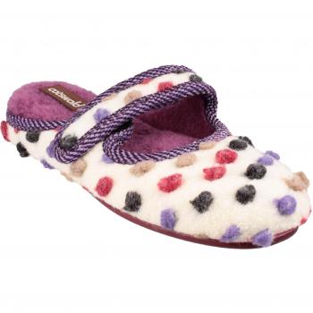 Cotswold - Clanfield Slipper, color Beige, talla 37