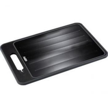 Tabla para descongelar y cortar Cut Pro de Gefu con superficie innovadora, ranura para jugos, rallador integrado y afilador de cuchillos