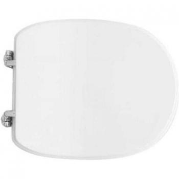 Sedile WC de Madera Blanca para Vaso Hidra Angela, Forma 6