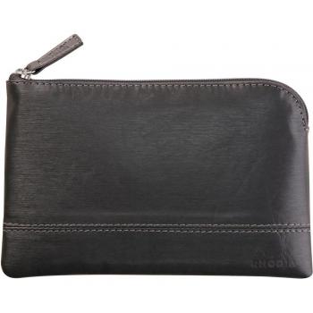 Rhodia 116520C - Bolsa con cremallera - Rhodiarama - Pequeña (S) - Titanio