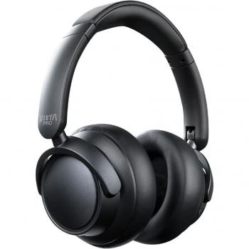 Vieta Pro Calm - Auriculares de diadema con Bluetooth, cancelación activa de ruido híbrida, Dual Pairing, Modo Ambiente, entrada Aux-in, micrófono integrado, diadema