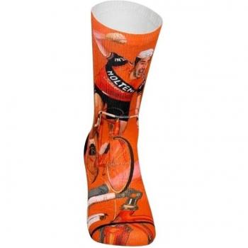 Calcetines Pacific & Co Merckx Naranja - 37-41