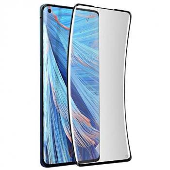 Protector de Pantalla Cristal Templado Curvo Orgánico para Oppo Find X2 Neo - Marco Negro