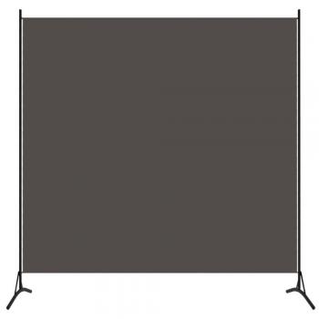 vidaXL 1-Panel Room Divider Anthracite 175x180 cm