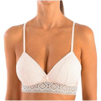 Sujetador bralette de encaje sin aros Selene Kim Maquillaje 80 B Rosé
