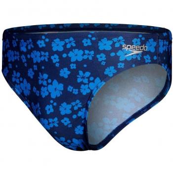 Bañador de natación Speedo 5cm Allover Brief para hombre con estampado