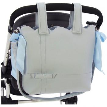 Bolso para silla de paseo Rosy Fuentes - Talega con diseño moderno, material resistente al agua, múltiples compartimentos, asas ajustables y cierre seguro