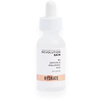 Sérum para el contorno de ojos Revolution Skincare - 5% Cafeína + Ácido Hialurónico - 30 ml - Cosmética Facial - Vegano y Libre de Crueldad