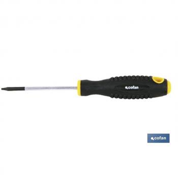 Destornillador Torx T-8x60 de Cromo-Molibdeno con Mango Confort Plus