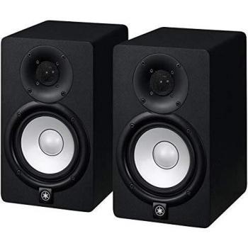 Monitores de Estudio Activos Profesionales Yamaha HS5 MP - Pareja Emparejada de 70W, Color Negro