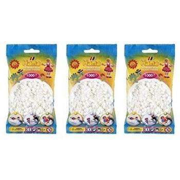 Hama 207-01 White Midi Beads 3000 pcs