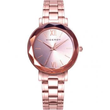 Reloj Mujer Viceroy Chic con caja y brazalete de acero rosa