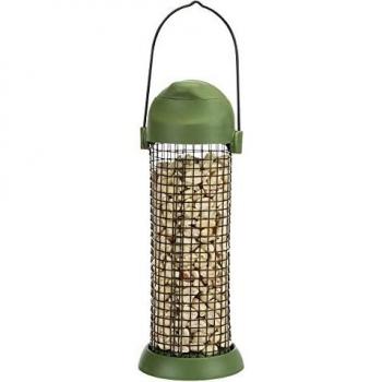 TRIXIE Dispensador de Cacahuetes para Pájaros - 22 cm, Verde, Pack de 3 Unidades