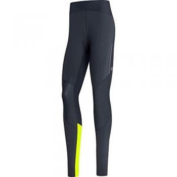 Gore Wear R5 GORE-TEX INFINIUM™ Long Tights - Black/Neon Yellow - Men's Size M