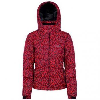 Protest REVET snowjacket Chaqueta, Mujer, Rojo/Negro, 36