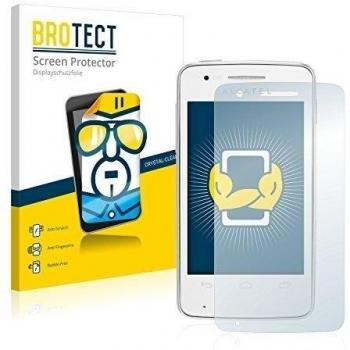 BROTECT Protector Pantalla Compatible con Alcatel One Touch OT-4030X SPop Protector Transparente