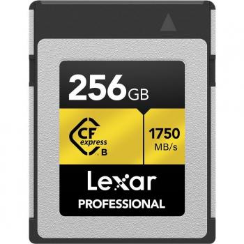 Lexar Professional CFexpress Type B Gold Series 256GB Memory Card - R1750/W1500MB/s
