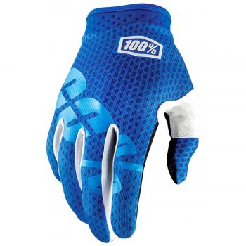 Inconnu 100% iTrack Guante de montaña Unisex, Azul