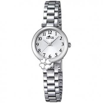 Lotus Reloj Analógico para Niñas de Cuarzo con Correa en Acero Inoxidable 18266/1