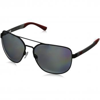 EMPORIO ARMANI Men's 0EA2064 322381 62 Sunglasses, Matte Black/Polargrey