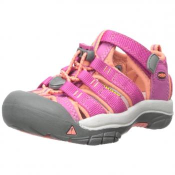 Keen Newport H2 Kids' Sandals - Very Berry/Fusion Coral, Size 25-26