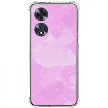 Funda Antigolpes de Silicona para Oppo A60 4G Diseño Acuarela 04