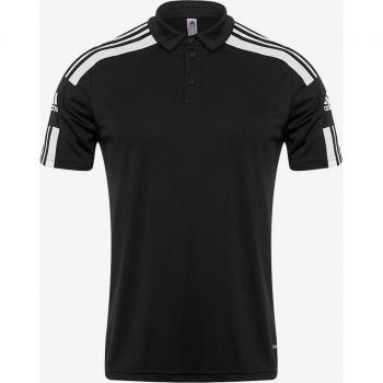 Adidas Squadra 21 Men's Polo Shirt, Black/White, Size XXL