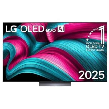Smart TV LG OLED evo AI C5 55 4K UHD con Procesador α9 AI Gen8 y Dolby Vision