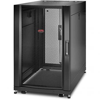 Armario Rack Independiente APC NetShelter SX 18U Negro con Paneles Laterales y Llaves - 600mm x 1070mm