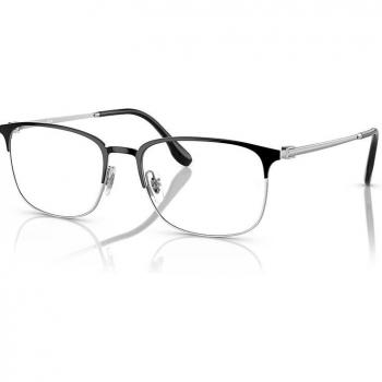 Ray-Ban RX6494 Asian Fit 2861 Gafas Graduadas para Hombre Negras con Armazón de 54 mm
