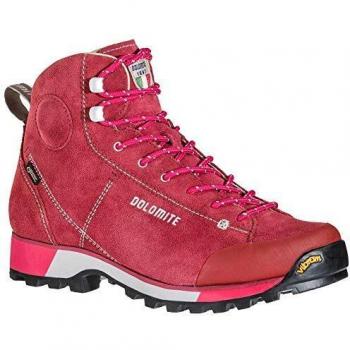 Dolomite, Bota Cinquantaquattro Icon W GTX para Mujer, Burgundy Red/Fuxia Pink