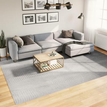 Alfombra corta apariencia escandinava gris 240x340 cm