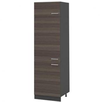 Armario para Frigorífico Empotrado R-Line, 60 cm, Gris Noble/Antracita, Vicco