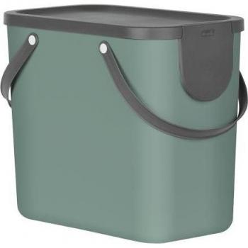 Cubo contenedor Rotho Albula 25 L Rectangular Verde Plástico