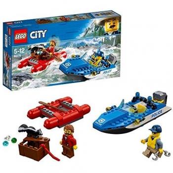 LEGO City Police Huida por Aguas Salvajes