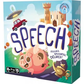 Discurso Creativo Asmodee - Inventa una Historia - 4 Modos de Juego - 15 Minutos - A partir de 8 Años