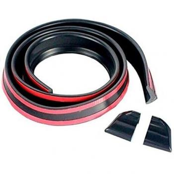 Bigbuy Car S3702894 Adhesivo para Coche Aleron, Negro, 1.45 x 38 mm